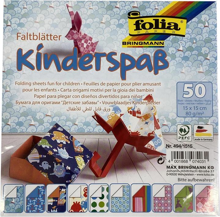 Produktbild Folia Faltblätter Kinderspass (80 g/m², 50 x)