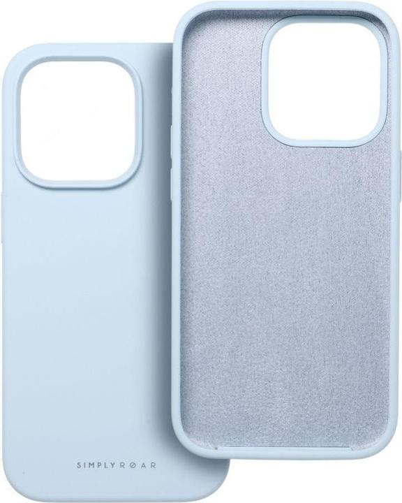 Actual product image Braun Back panel cover Roar ROAR case CLOUD SKIN for IPHONE 16 Pro Max Light Blue (Apple iPhone 16 Pro Max)