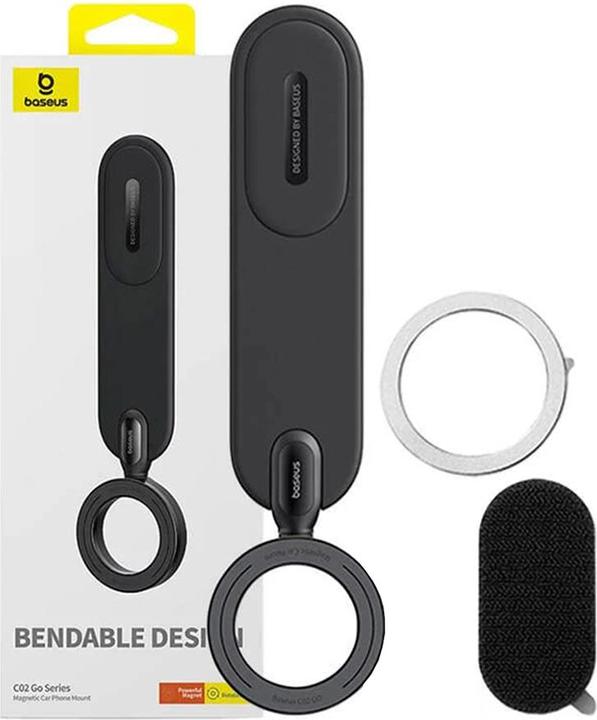 Immagine prodotto Baseus C02 Supporto magnetico per telefono da auto (nero)
