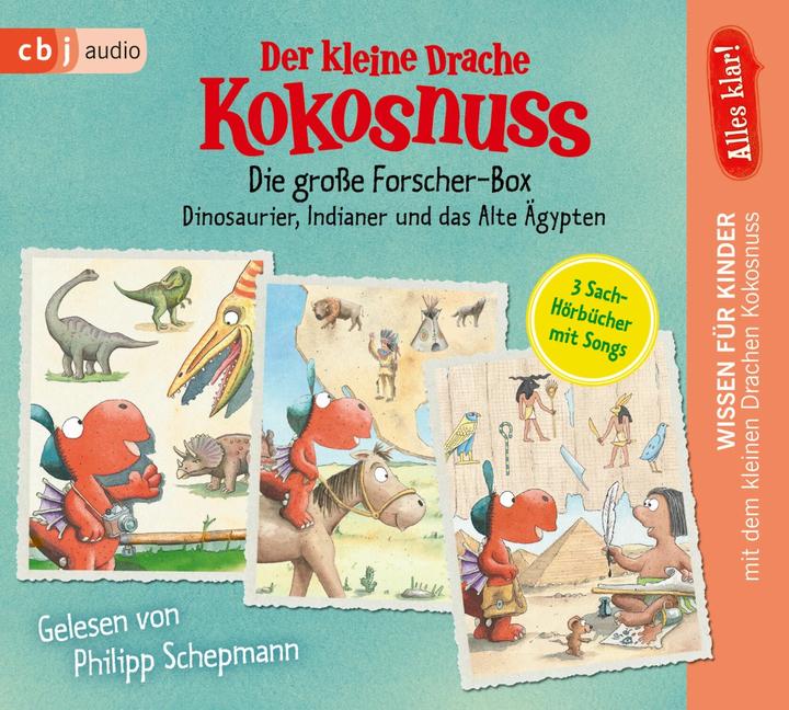 Image du produit Tout est clair! Le petit dragon Noix de coco - Le grand coffret de l'explorateur (Ingo Siegner, Philipp Schepmann, Allemand)