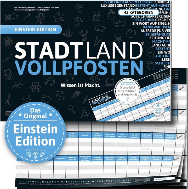 Denkriesen Stadt Land Vollpfosten - Wissen ist Macht (Deutsch)