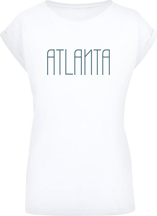 Produktbild Merchcode Ladie Atlanta Extended Shoulder Tee - 113103 (S)