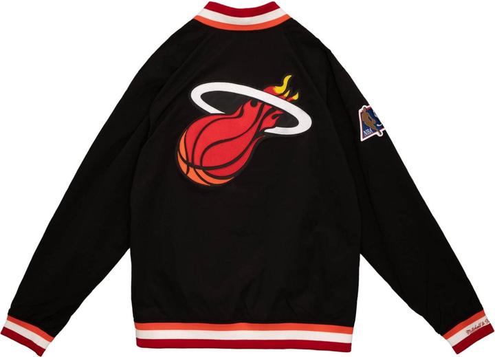 Produktbild Mitchell & Ness NBA Miami Heat Warm Up Jacke Herren (M)