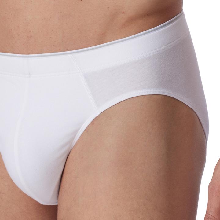 Actual product image Schiesser Pack of 3 95/5 Organic Cotton Supermini Briefs / Underpants (4XL, pack of 3)