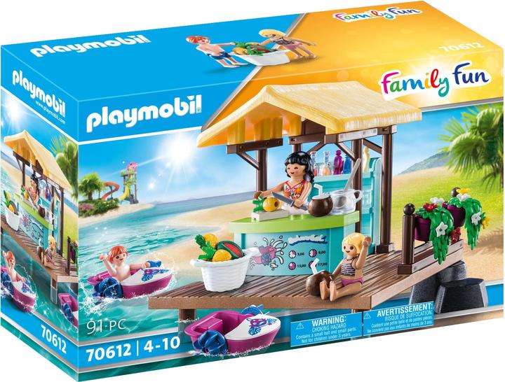 Image du produit Playmobil Location de paddleboats avec bar à jus (70612, Playmobil Family Fun)