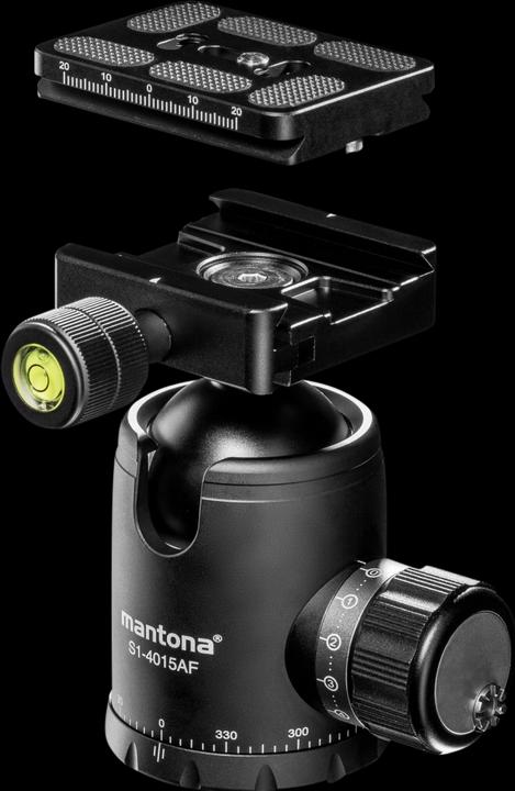 Produktbild mantona Fortress 40 Kugelkopf (S1-4015AF) (Kugelkopf)