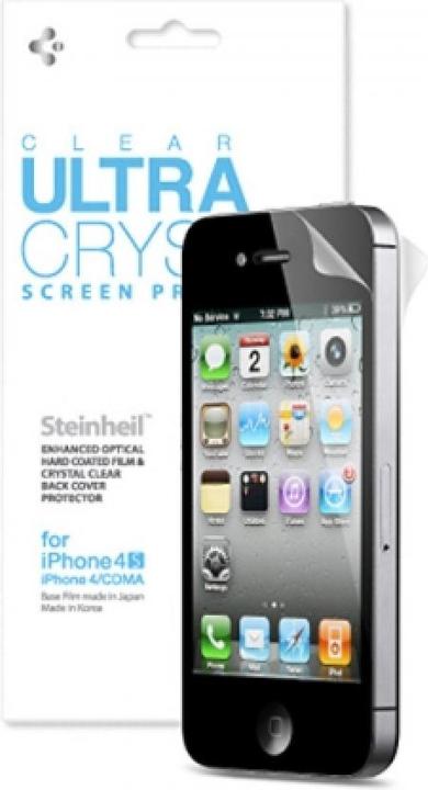 Spigen Steinheil iPhone 4 / 4S SGP Clear Ultra Crystal Protective Film (1 Piece, Apple iPhone 4)