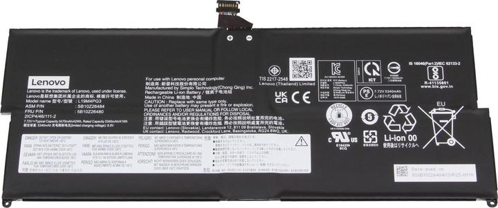 Immagine prodotto Lenovo L19M4PG3 (4 Celle, 5470 mAh)