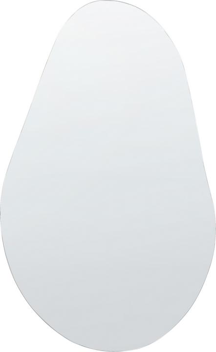 Actual product image Beliani Wall mirror silver 40 x 65 cm AUBAGNE (40 x 65 cm)