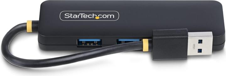 Actual product image StarTech 4-Port USB-A Hub 5gbps Portable Powered Nms Ns Ctlr (USB-A, 4 Ports)