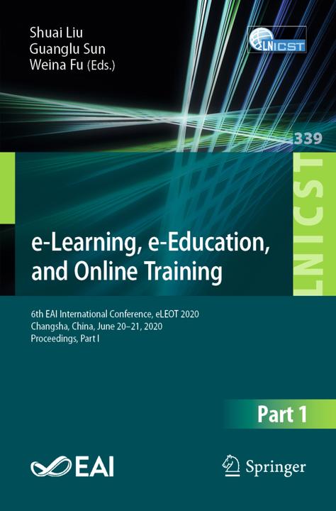 Actual product image e-Learning, e-Education, and Online Training (Shuai Liu, Weina Fu, Guanglu Sun, 2020)