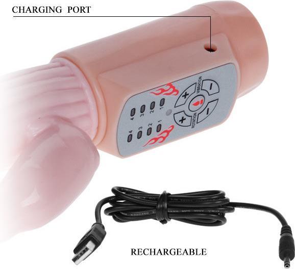 Actual product image Baile Fire Bunny Rotador Con Sistema Fire