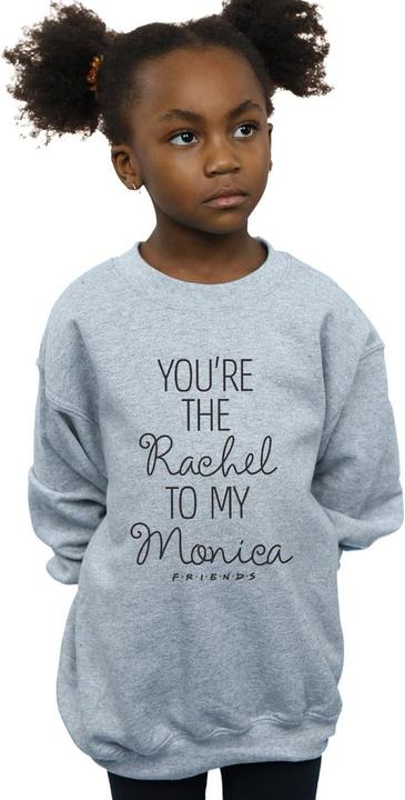 Actual product image Friends Girls You're The Rachel To My Monica Sweatshirt (152, 158)
