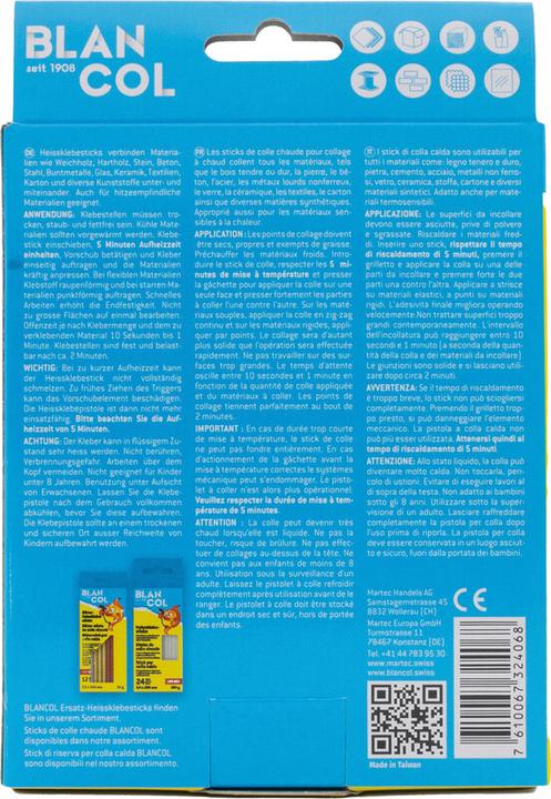 Image du produit Blancol Pistolet à colle chaude Kids