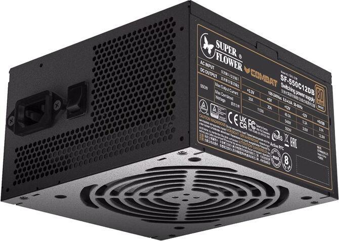 Immagine prodotto Super Flower Combat DB Netzteil, 80 PLUS Bronze, ATX 2.52 - 550 Watt (550 W)