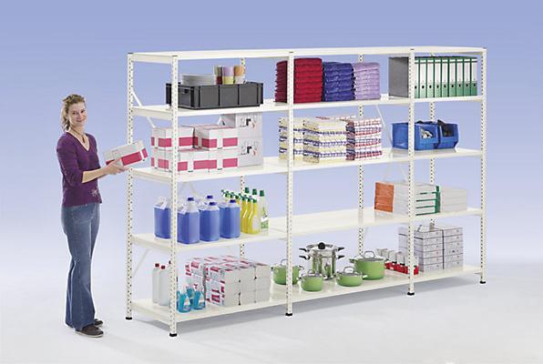 Immagine prodotto kaiserkraft Scaffale senza viti Cleana, altezza ripiano 2280 mm, 6 ripiani