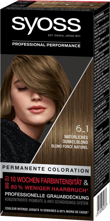 Syoss Coloration permanente (6_1 Blond foncé naturel)