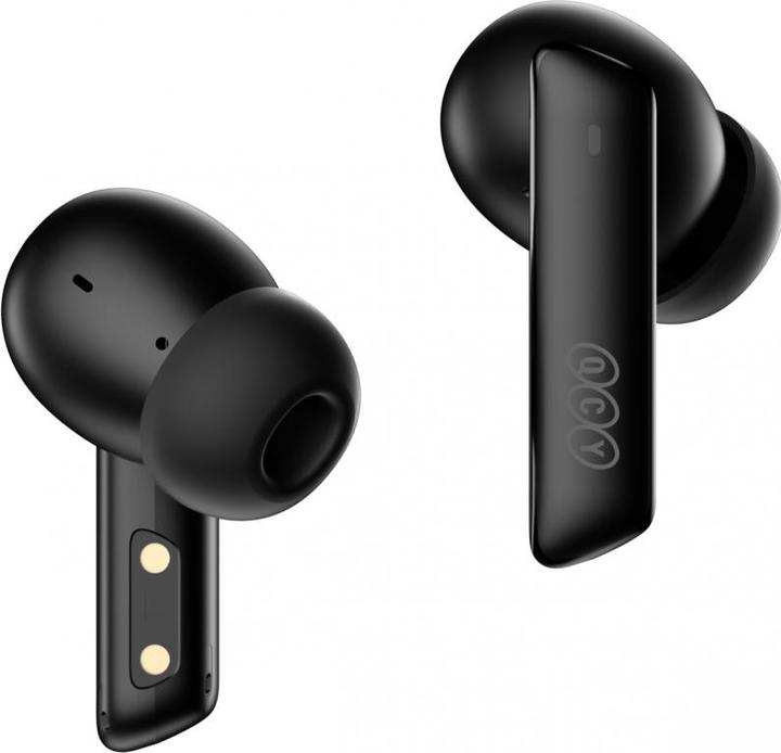 Actual product image QCY HT05 black (ANC, 4 h, Cable)