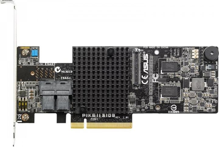 Productafbeelding ASUS PIKE II 3108-8I/16PD/2G - Opslagcontroller (RAID)
