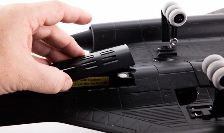 Produktbild E-Flite SR-71 Blackbird Twin 40mm EDF BNF Basic mit AS3X und SAFE Select (Jet)