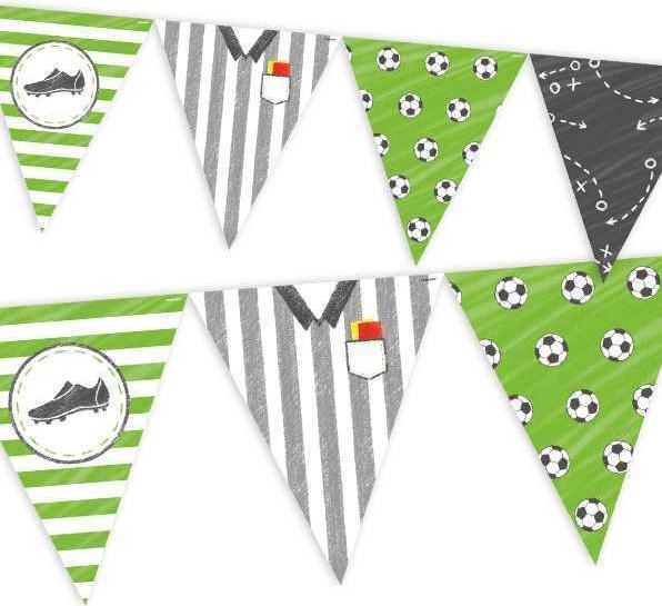 Produktbild Amscan Girlande Fussball