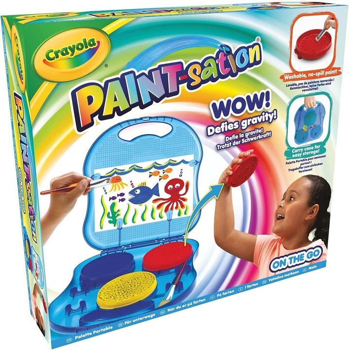 Image du produit Crayola Paint Sation On the Go Mallette de Painture à emporter