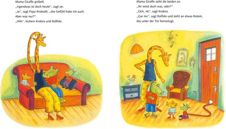 Produktbild Krokodil und Giraffe: Krokodil, Giraffe und die grosse Überraschung (Deutsch, Daniela Kulot, 2020)