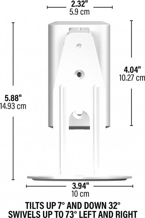 Immagine prodotto Sanus WSWME11-W2 (1 pz., Installazione a parete, Rotante, Inclinabile)