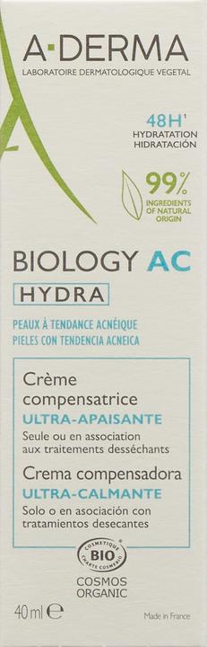 Immagine prodotto A-Derma BIOLOGIA AC Hydra Crème Compensatrice crème (40 ml, Crema 24h)