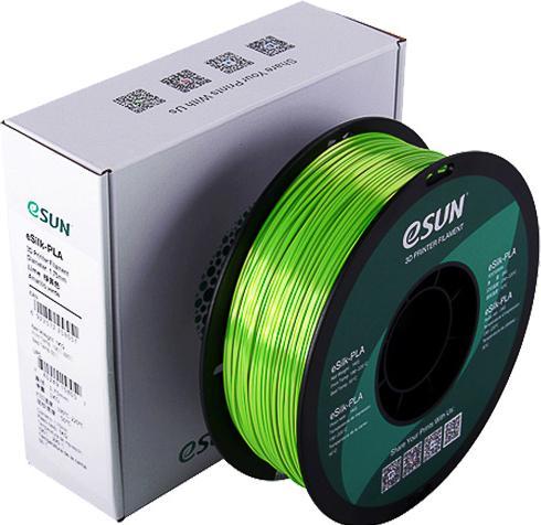Actual product image eSUN EPLA-SILK 1,75mm LIME 1kg 3D FILAMENT (PLA, 1.75 mm, 1000 g, Green)
