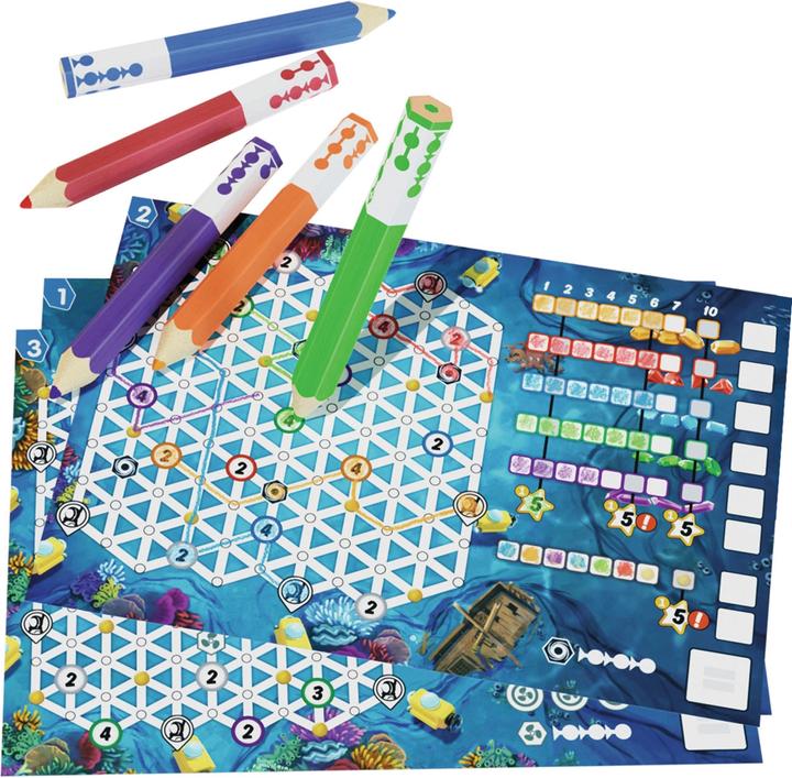 Image du produit Amigo Pick a Pen : Riffe Roll + Write 2-4joueurs 8+ (Allemand)