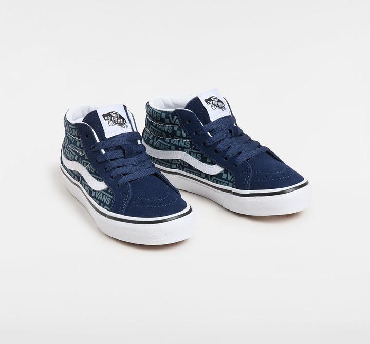 Vans SK8-Mid Reissue LOGO BLUE (30.5)
