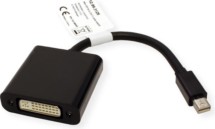 Produktbild Value Adapterkabel Mini DP-DVI ST BU (DVI, 15 cm)