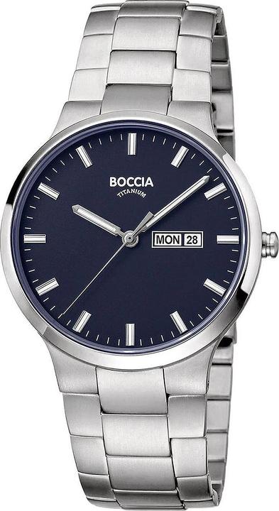 Boccia 3649-02 Herrenuhr Titanium 39mm 5ATM (Analoguhr)