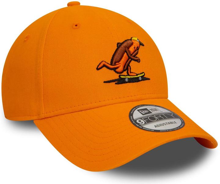 New Era 9Forty Strapback Cap - NEW YORK Hot Dog orange