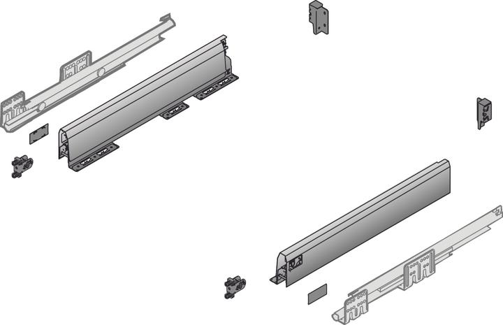 Hettich Schubkasten Komplett-Set ArciTech 94/94, 70 kg
