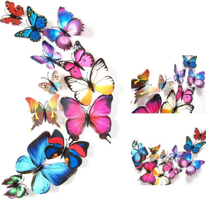 Immagine prodotto Cover-Discount Farfalle 3D