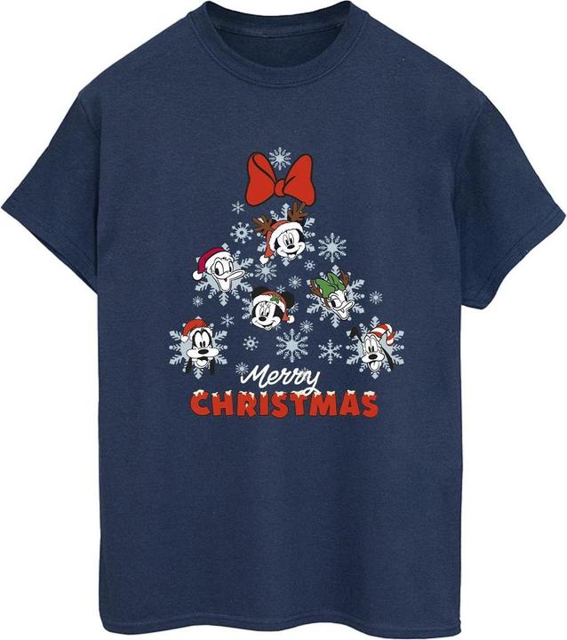 Disney Mickey Mouse And Friends Christmas Tree TShirt (4XL)