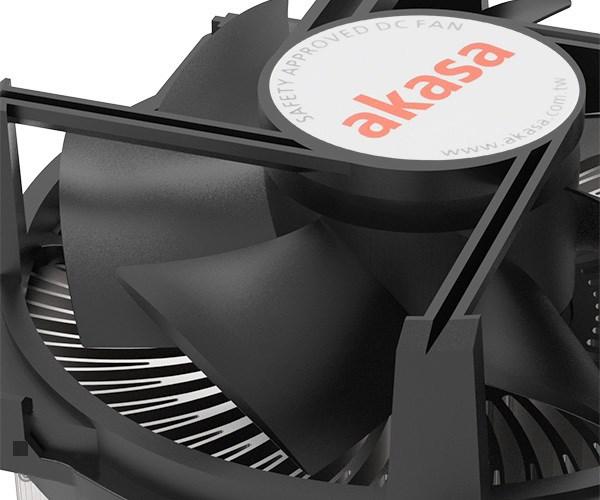 Produktbild Akasa Copper Core Cooler for Intel LGA1700 up to 125W TDP. pushpin (63.20 mm)