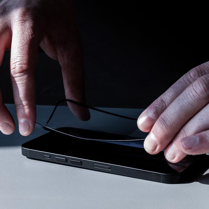 Image du produit Crong 7D Nano Flexible Glass - Niepękające szkło hybrydowe 9H na cały ekran iPhone 13 mini (1 pièce(s), Apple iPhone 13 mini)