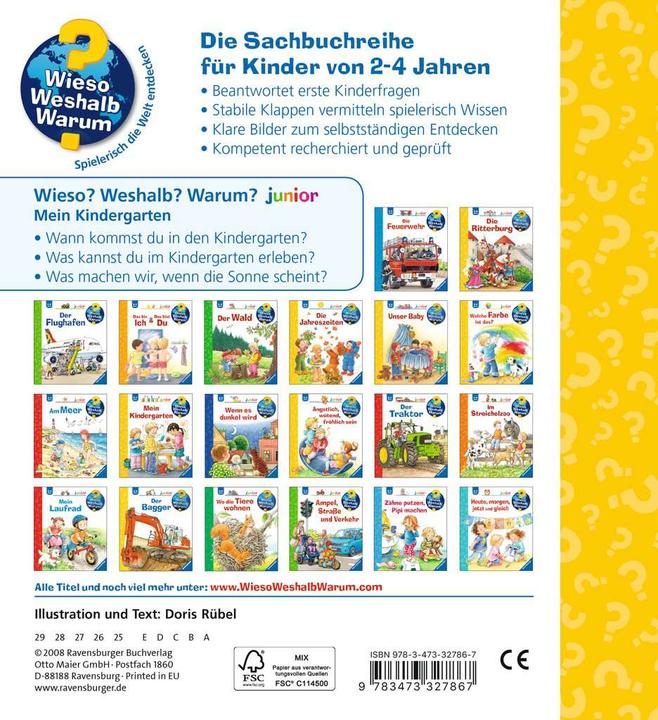 Produktbild Ravensburger Mein Kindergarten (Deutsch, Doris Rübel, 2015)