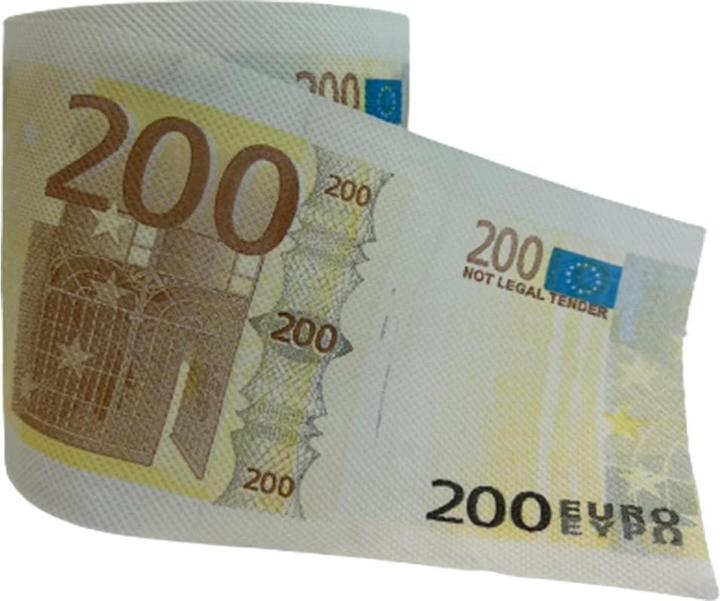 Produktbild Thumbs Up Mad Monkey Toilettenpapier "200Euro" weiss (1 x)