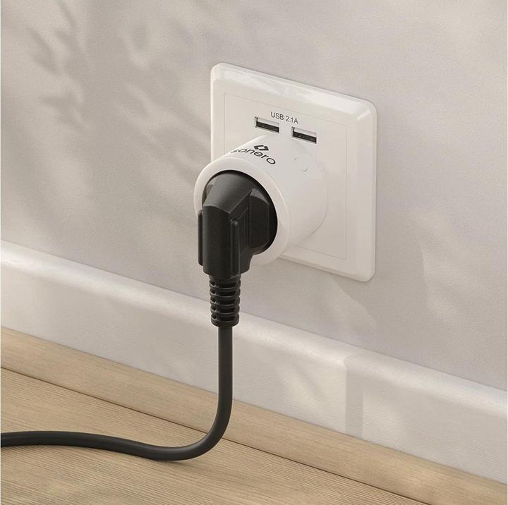 Actual product image Sonero Radio-controlled socket outlet white, indoor