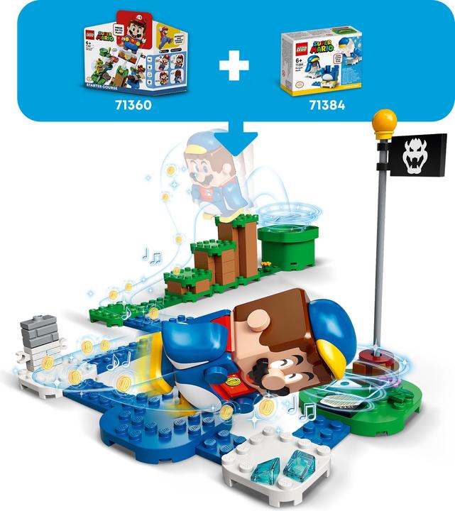Actual product image LEGO Super Mario 71384 Penguin Mario (71384, LEGO Super Mario)