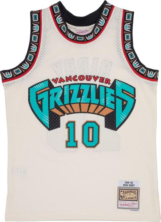 Mitchell & Ness Swingman Jersey Vancouver Grizzlies OFF-WHITE Mike Bibby XL (XL)
