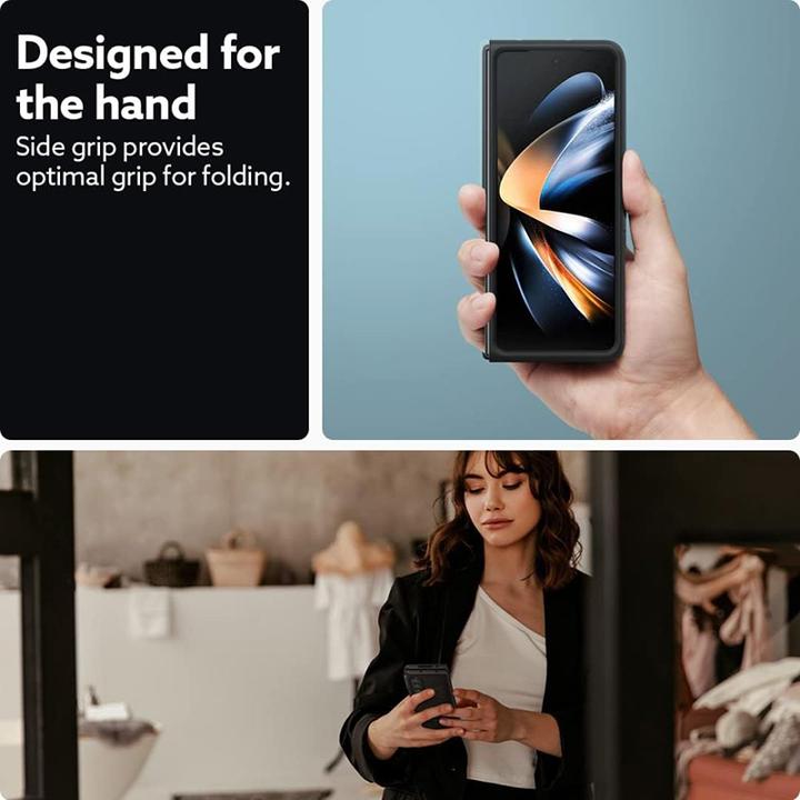 Produktbild Caseology Parallax Sam Galaxy Z Fold5 Czarny/Matte Black ACS06225 (Samsung Galaxy Z Fold5)
