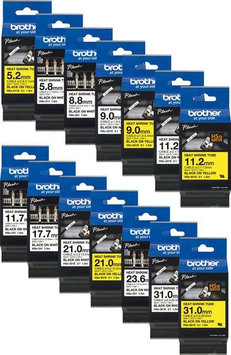 Produktbild Brother Hse-251 (2.36 cm, Schwarz, Weiss)