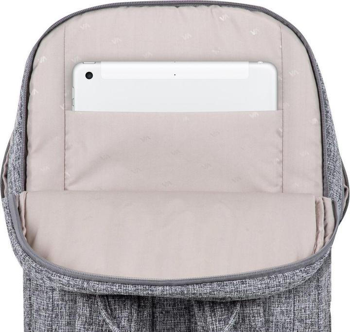 Produktbild Rivacase Laptop Rucksack, Hellgrau (15 l)