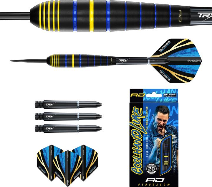Image du produit Red Dragon Steeldart Luke Humphries WC Brass, 22g (22 g)