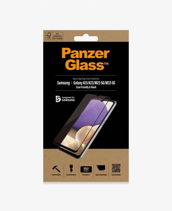 Immagine prodotto PanzerGlass Pellicola protettiva Custodia Friendly Samsung Galaxy A13 (1 Pezzo/i, Samsung Galaxy M33)